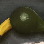 תם צייגר - בננה אבוקדו, צבעי שמן