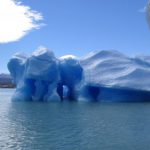 קרחונים נמסים - קרחונים נמסים בארגנטינה באיזור של קרחון מורנו המדהים