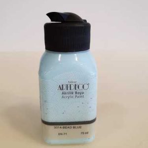 צבעי אקריליק Artdeco  איכותי 75 מ”ל – 3014 כחול בהיר
