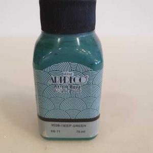 צבעי אקריליק Artdeco  איכותי 75 מ”ל – 3026 ירוק עמוק