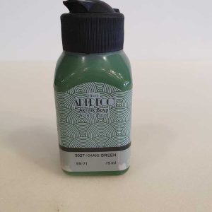 צבעי אקריליק Artdeco  איכותי 75 מ”ל – 3027 ירוק חאקי