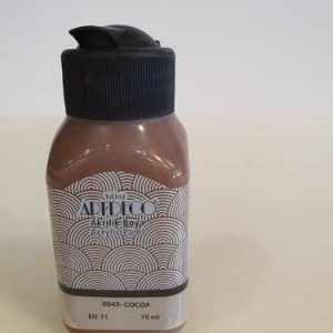 צבעי אקריליק Artdeco  איכותי 75 מ”ל – 3045 חום קקאו