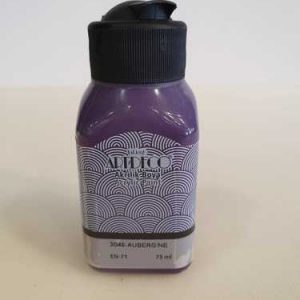 צבעי אקריליק Artdeco  איכותי 75 מ”ל – 3049 סגול אוברג’ין