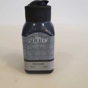 צבעי אקריליק Artdeco  איכותי 75 מ”ל – 3618 שחור