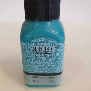 צבעי אקריליק Artdeco  איכותי 75 מ”ל – 3640 ירוק