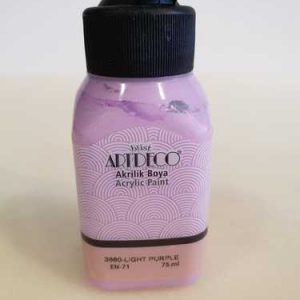 צבעי אקריליק Artdeco  איכותי 75 מ”ל – 3660 לילך סגלגל