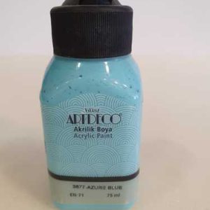 צבעי אקריליק Artdeco  איכותי 75 מ”ל – 3677 תכלת