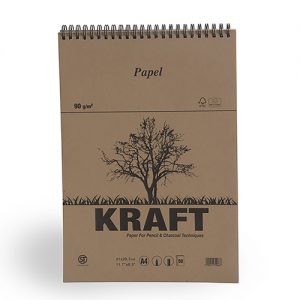 בלוק קרפט לציור ורישום KRAFT- גודל A5