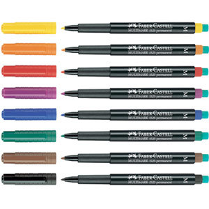 טוש פרמננטי Faber Castell