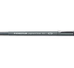 טוש רפידוגרף שחור 0.05 pigment liner 308-המחיר 10.40 ש”ח ליחידה ברכישת 2 יחידות