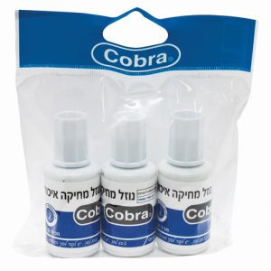 טיפקס בקבוק 3 יח’ בשקית COBRA