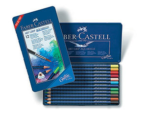 סט 12 עפרונות אקוורל - Faber Castell