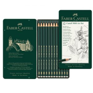 סט 12 עפרונות שרטוט – Faber Castell