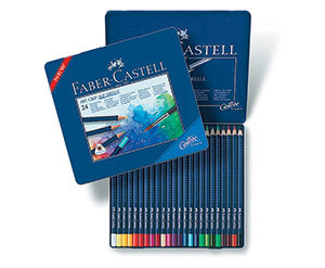 סט 24 עפרונות אקוורל – Faber Castel