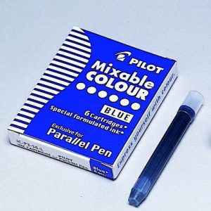סט מילוי לעט פרלל בצבע כחול – 6 יח’ בחבילה