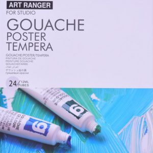 סט צבעי גואש 24 גוונים – Art Rangers