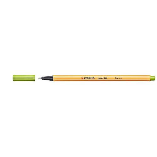 עט 0.4 צבע זית STABILO POINT