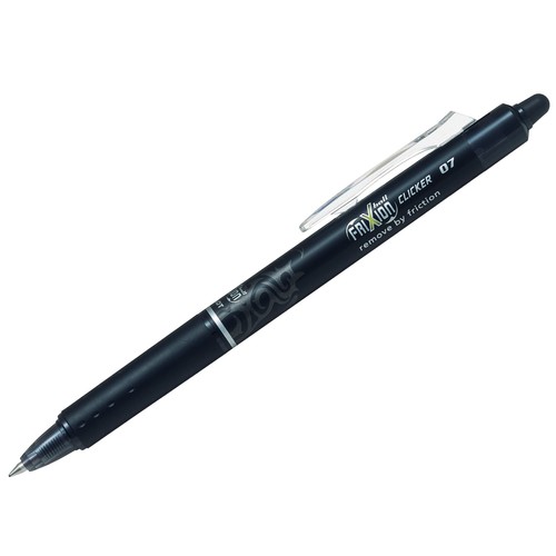 עט מחיק שחור 0.7