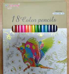 עפרון צבעוני דגם לבבות 18 יח’
