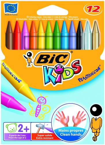 צבע פסטל BIC Kids