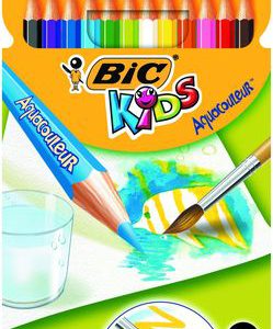 צבעי אקוורל - עפרונות