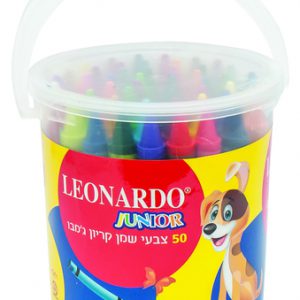 צבעי שמן קריון בכוס פלסטיק – Leonardo